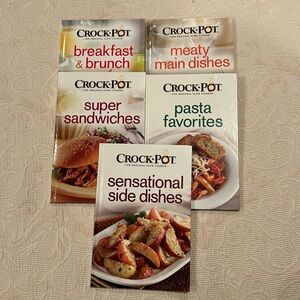 “Crock Pot” cookbooks!!!